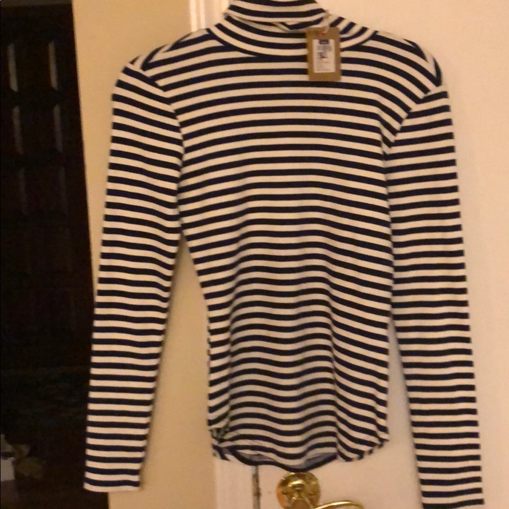 Joules Clariss striped turtleneck tunic new size 6
